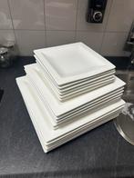 Servies wit 6 personen - Compleet, Ophalen of Verzenden, Zo goed als nieuw, Effen, Porselein