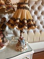 Vintage Lamp met Figuur, Ophalen, Gebruikt, Stof, Minder dan 100 cm