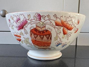 Oude kom, schaal, keramiek, P. Ragout, maastricht, Flora beschikbaar voor biedingen