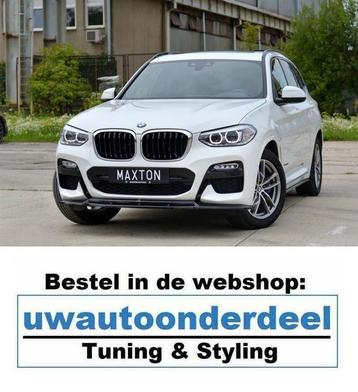 Maxton Design Spoiler Voorspoiler Lip Splitter Voor Bmw X3 G beschikbaar voor biedingen
