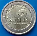 België 2 Euro "WW I" 2014 UNC, Postzegels en Munten, Munten | Europa | Euromunten, 2 euro, België, Losse munt, Verzenden