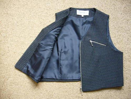 Being Collections gilet mt S - M splinternieuw, Kleding | Dames, Jasjes, Kostuums en Pakken, Nieuw, Jasje, Maat 36 (S), Zwart