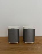Sonos Play 1, wit, gen 1, Ophalen of Verzenden, Zo goed als nieuw, Front, Rear of Stereo speakers, Sonos