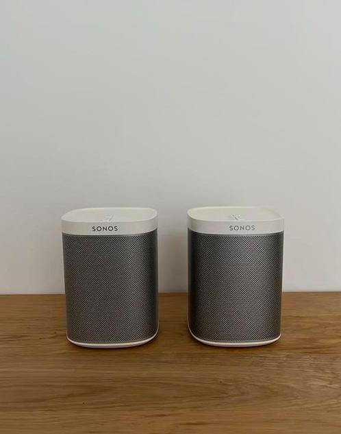 Sonos Play 1, wit, gen 1, Audio, Tv en Foto, Luidsprekers, Zo goed als nieuw, Front, Rear of Stereo speakers, Sonos, Ophalen of Verzenden
