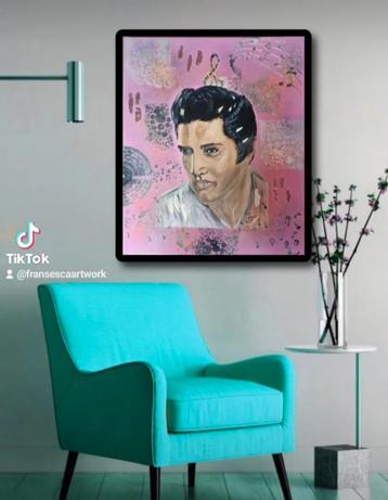 Elvis Presley Schilderij  beschikbaar voor biedingen