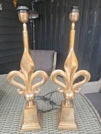 lampenvoet lelie brons, Ophalen of Verzenden, Zo goed als nieuw