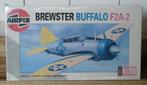 Airfix Brewster Buffalo F2A-2 uit 1994, Overige merken, 1:72 tot 1:144, Ophalen of Verzenden, Zo goed als nieuw