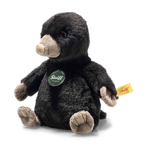 Steiff Diggy mol Teddies for tomorrow, 18cm., Verzamelen, Beren en Cherished Teddies, Nieuw, Stoffen beer, Steiff, Ophalen of Verzenden