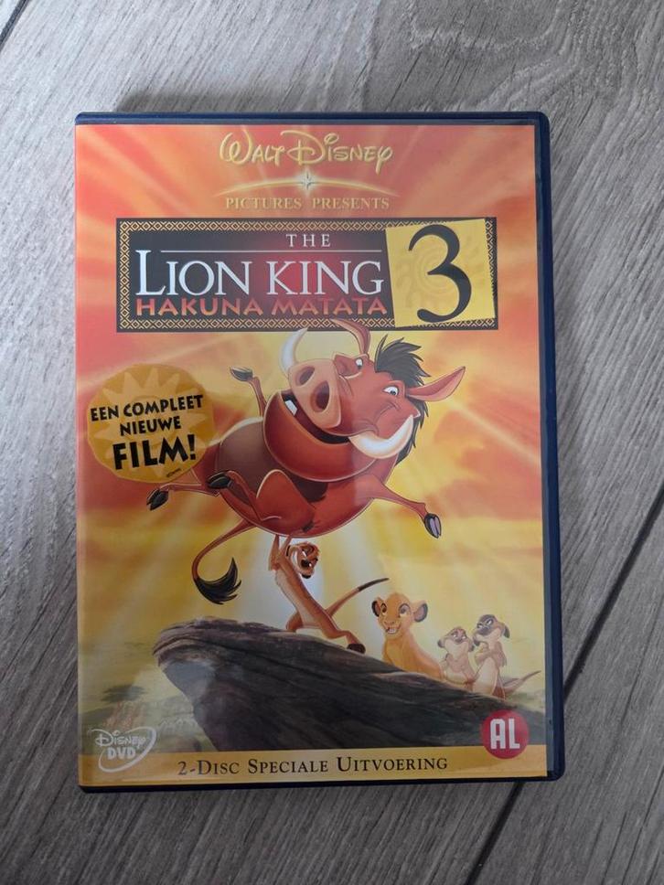 The Lion King 3 DVD - 2-Disc Speciale Uitvoering, Cd's en Dvd's, Dvd's | Kinderen en Jeugd, Ophalen of Verzenden