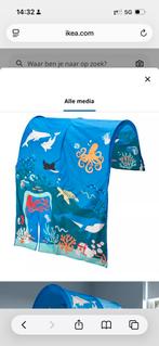 IKEA Kura Bed Tent - Zeedieren Patroon, Ophalen, Zo goed als nieuw