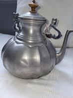 Antieken Theepot Tin, Ophalen of Verzenden