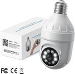 Aiwit 1080p Gloeilamp Draadloze Beveiligingscamera,Zwart, Ophalen of Verzenden, Nieuw, Buitencamera