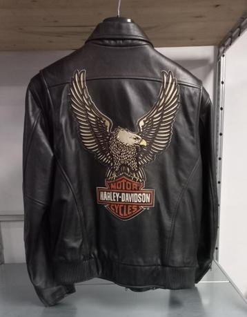 leren jas heren harley davidson beschikbaar voor biedingen