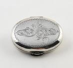 zilveren pepermunt, pillen doosje uit 1890, mooi gegraveerd, Antiek en Kunst, Verzenden, Zilver