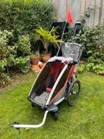Thule Chariot Cross fietskar voor 1kind, Gebruikt, Verstelbare duwstang, Ophalen, Kinderwagen