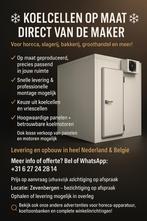 Koelcel of vriescel op maat – incl. panelen & deuren, Zakelijke goederen, Ophalen of Verzenden, X, X, X