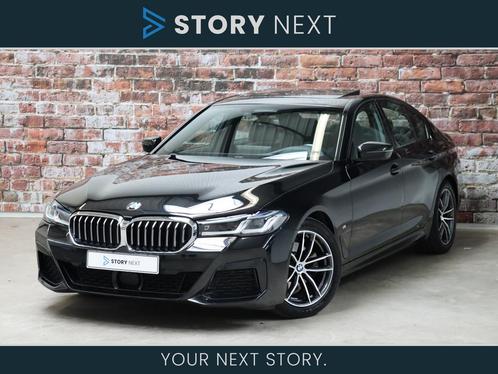 BMW 5 Serie Sedan 520i High Executive M Sport Pakket Automaa, Auto's, BMW, Bedrijf, Te koop, 5-Serie, Achteruitrijcamera, Airconditioning