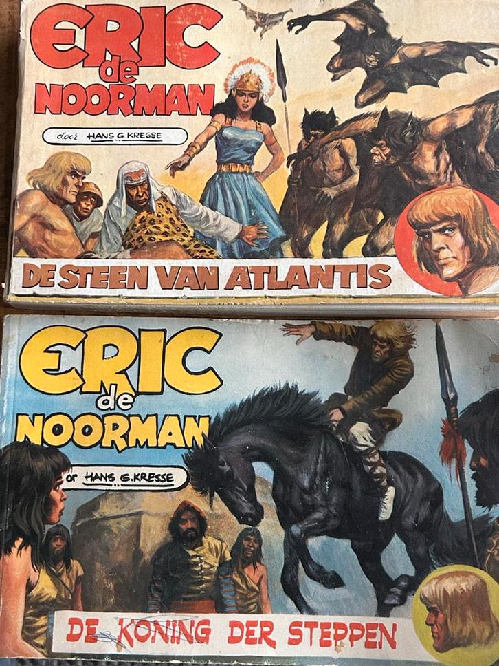 Eric de Noorman - Twee Strips van Hans G. Kresse, Boeken, Strips | Comics, Gelezen, Meerdere comics, Europa, Ophalen of Verzenden