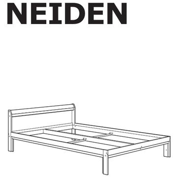 IKEA Bed and mattress 140x200 - afbeelding 12