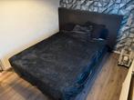 Bed Twijfelaar incl Hoofdbord!, Huis en Inrichting, Ophalen, Zwart, 140 cm, Zo goed als nieuw