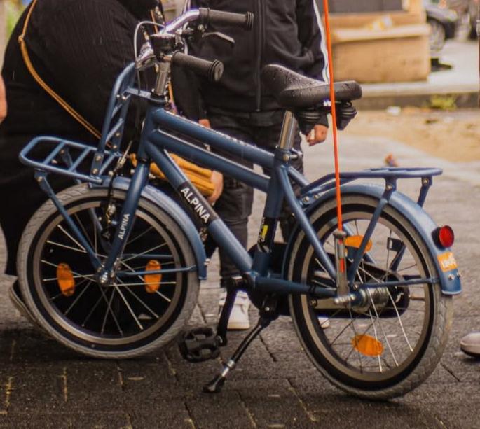 Alpina Cargo Kinderfiets – 16 inch, bijna nieuw!, Fietsen en Brommers, Fietsen | Kinderfietsjes, Zo goed als nieuw, Ophalen