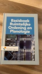 Basisboek Ruimtelijke Ordening en Planologie, Sociale wetenschap, Ophalen of Verzenden, Zo goed als nieuw, Barbara van Schijndel