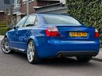 Audi S4 4.2 Quattro V8 253KW 2003 Blauw, Blauw, Navigatiesysteem, Origineel Nederlands, Handgeschakeld
