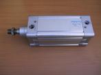 Festo dubbelwerkende cilinder DNC-80-100-PVV-A slag: 100 mm, Doe-het-zelf en Verbouw, Ophalen of Verzenden, Gebruikt