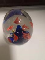 Murano aquarium doorsnede 9 cm hoogte 9 cm, Antiek en Kunst, Antiek | Glas en Kristal, Ophalen of Verzenden