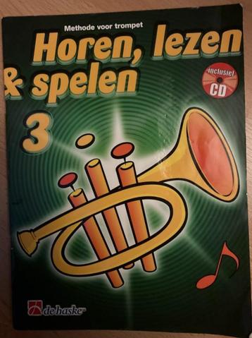 Muziek lesboek Horen Lezen Spelen deel 3 voor Trompet beschikbaar voor biedingen