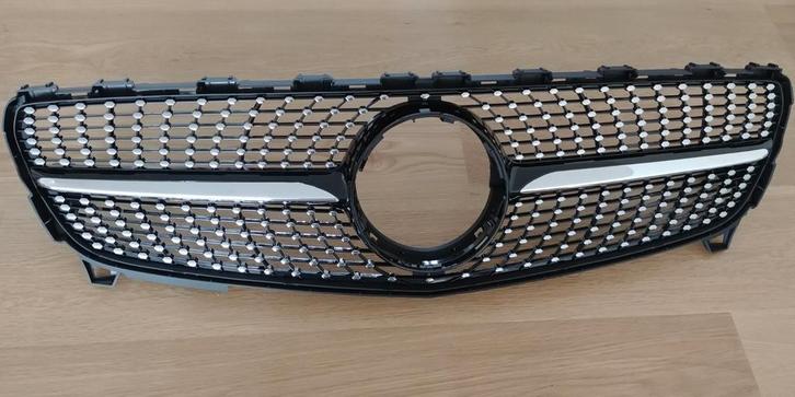 Diamond grill voor Mercedes-Benz A-klasse w176 a180 A200 A45, Auto diversen, Tuning en Styling, Ophalen of Verzenden