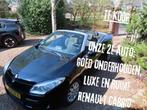 Heel goede Renault Mégane CABRIO 1.6  zwart metallic 2e eign, Euro 5, Stof, 750 kg, 4 cilinders