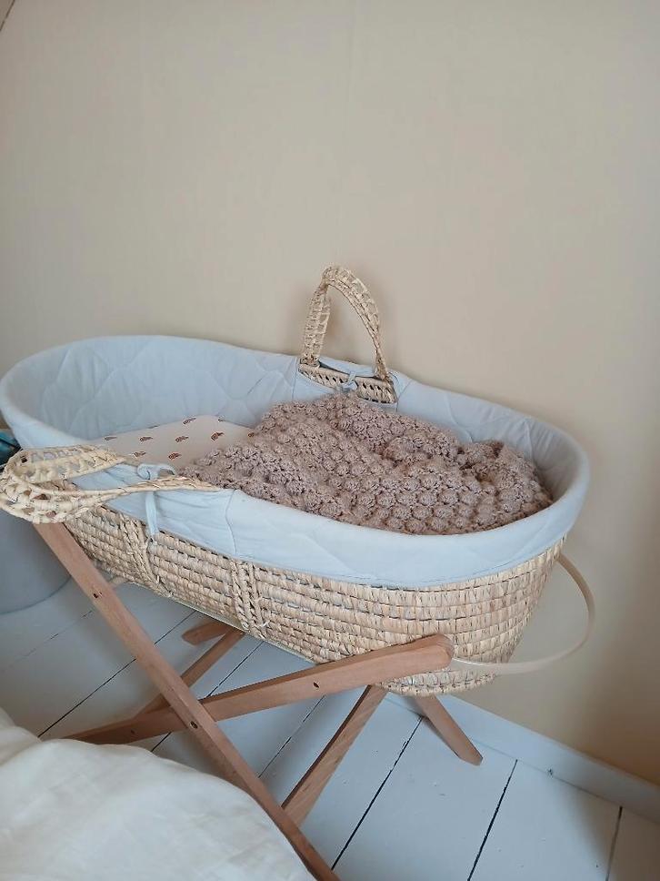 Moses wiegje The Green Sheep, Kinderen en Baby's, Babywiegjes en Ledikanten, Gebruikt, Wieg, Ophalen