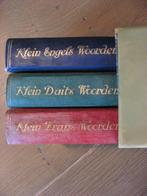 Van Goor s klein Engels / Duits / Frans woordenboekjes 1940, Antiek en Kunst, Verzenden, Van Goor