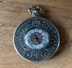Zakhorloge munt zilver? loopt nog met opwindmechanisme, Sieraden, Tassen en Uiterlijk, Horloges | Antiek, Overige merken, Zakhorloge