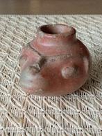 antiek precolumbiaans terracotta vaasje, Ophalen of Verzenden