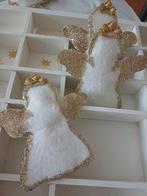Vilten kerst engeltjes,brocante, Antiek en Kunst, Curiosa en Brocante, Ophalen of Verzenden