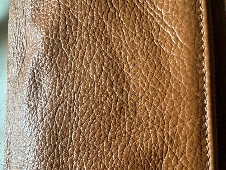 Coccinelle cognackleurige leren tas Kaartjes aanwezig., Sieraden, Tassen en Uiterlijk, Tassen | Damestassen, Zo goed als nieuw