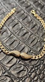 Prachtige Druppel 14k gouden armband, Sieraden, Tassen en Uiterlijk, Armbanden, Ophalen of Verzenden, Nieuw, Goud, Goud