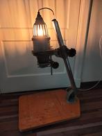 Supergave grote retro lamp industriële look, Gebruikt, Ophalen of Verzenden, Industriële look, 75 cm of meer