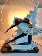 Art deco bijzondere 93 cm grote Carpiè ballerina lamp, Ophalen