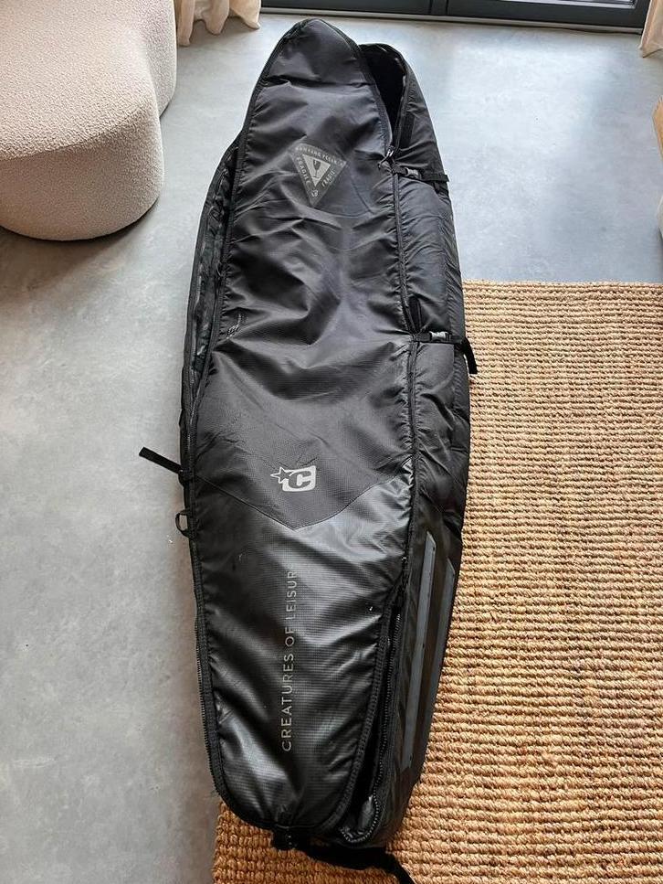 Creatures of Leisure Boardbag 7'1" - Zo goed als nieuw!, Watersport en Boten, Golfsurfen, Zo goed als nieuw, Overige typen, Met draagtas