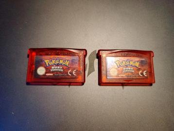 Pokémon Ruby GameBoy Advance PAL Europe GBA EUR original beschikbaar voor biedingen