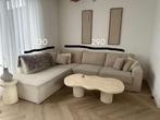 Beige hoekbank (290x230cm) -  Snel ophalen!, 250 tot 300 cm, Hoekbank, Ophalen of Verzenden, Zo goed als nieuw