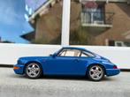 1:18 Porsche 911 (964) Carrera RS blauw 1992 GT Spirit GT887, Hobby en Vrije tijd, Modelauto's | 1:18, Overige merken, Info@gts-models.com