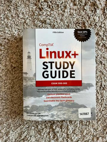 CompTIA Linux+ Study Guide - 5th Edition beschikbaar voor biedingen