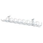 3 stuks IKEA SIGNUM Kabelgoot, zilverkleur, 70 cm, Diversen, Bureau-accessoires, Ophalen, Zo goed als nieuw