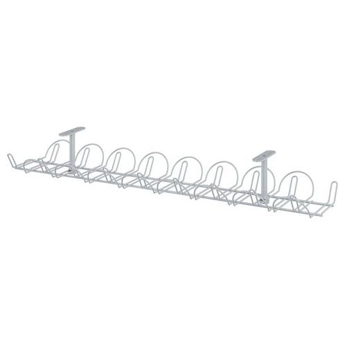 3 stuks IKEA SIGNUM Kabelgoot, zilverkleur, 70 cm, Diversen, Bureau-accessoires, Zo goed als nieuw, Ophalen