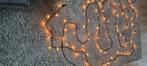 Lange koppelbare kerstverlichting - 120 meter, Ophalen, Kunststof, Gebruikt, Kerst