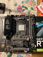 SOYO B550M Moederbord - AMD Socket, DDR4, Ophalen of Verzenden, Zo goed als nieuw, Micro-ATX